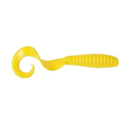 Got-Cha Curltail Grub, 2 Yellow, 50PK H2CT50-2